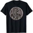 thumbnail image 1 of Vintage Egypt Shirt Art-Egyptian Pharaoh Black Coin King Tut T-Shirt, 1 of 5