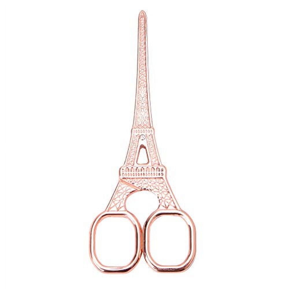 Classic Retro Euro Cross Stitch Scissors Tailor Home Sewing Tool Vintage  Bird Girl Eyebrow Shears School Statinery Party Gift