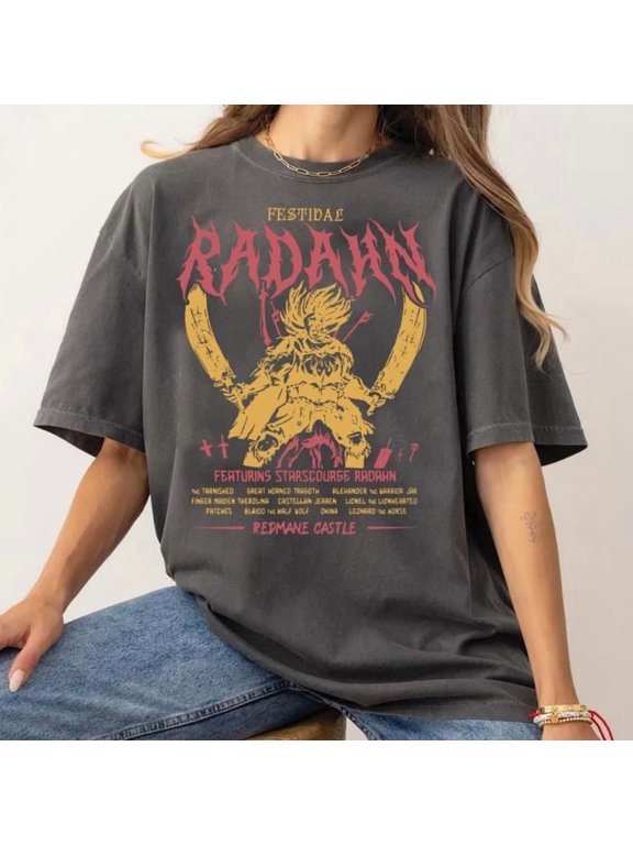 Vintage Elden Ring Radahn Shirt, Let Me Solo Her Shirt, Malenia Blade of Miquella Shirt, Elden Ring Tee, Game shirt, Trend Tee, Gift for him, Unisex T-Shirt