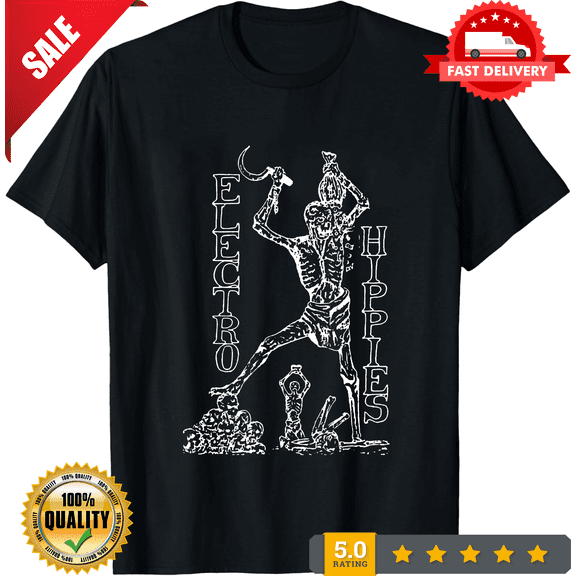 Vintage Electro Hippies T-Shirt, LIMITED EDITION-TH74826