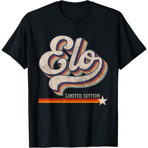 Vintage Elo Proud Name Retro Style Elo Limited Edition T-Shirt, Vintage Birthday Gift