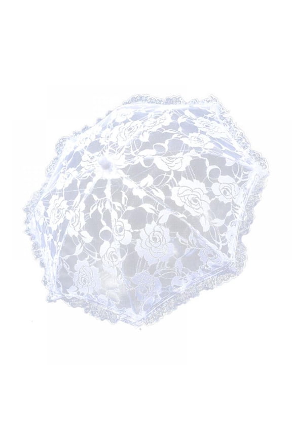 Vintage Embroidery Lace Parasol, Wedding Bridal Umbrella, Party Photograph Parasol,Party Decor