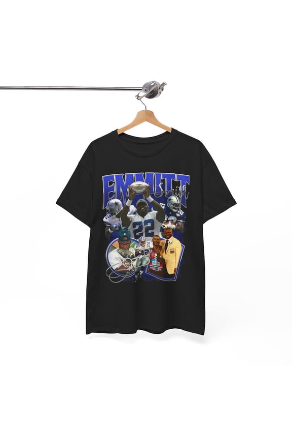 Vintage Emmitt Smith Tee Shirt Fans