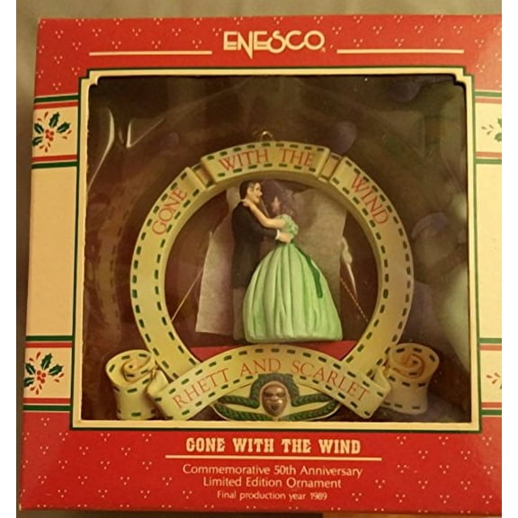 Enesco Treasury of Christmas Ornaments - Gone with the wind