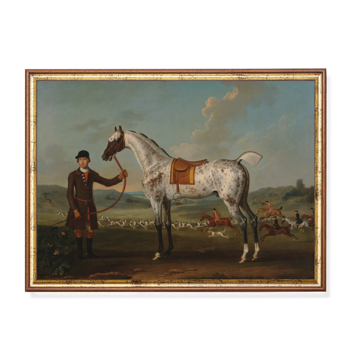 Vintage Equestrian Art Poster 18Th Century Horse & Rider Home Decor ...