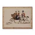 thumbnail image 1 of Vintage Equestrian Hunting Scene Poster Home Decor, 12x18 UNFRAMED, 1 of 3