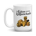 thumbnail image 1 of Vintage Estoy Enganchado Photography Mexican Style Camera Lens Coffee & Tea Gift Mug Stuff For Spanish Speaking Hispanic Men & Women Photographers (15oz), 1 of 4