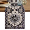 thumbnail image 1 of Vintage Ethnic Style Table Runner 90 Inches Long,Southwest Tribal Geometric Pattern Cotton Linen Table Runners Dresser Scarves,Fabric Tabletop Scarf Furniture Cover for Home Dinner Party 13"x90", 1 of 9