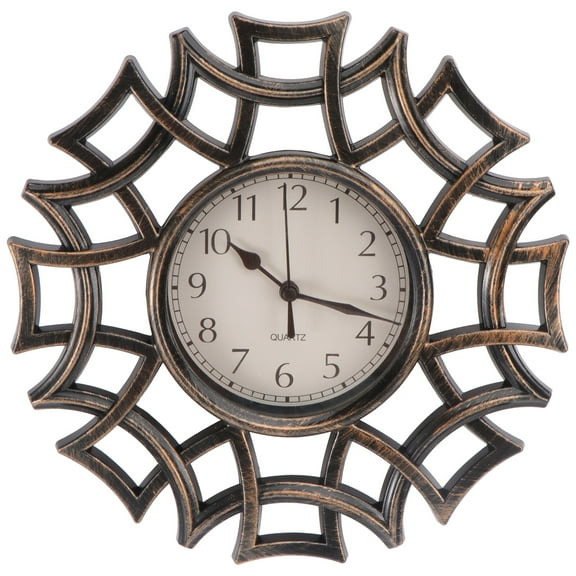 Clispeed Classroom Clock Black PVC 1Pack Numeral Numbers for Easy Reading Clock