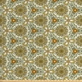 thumbnail image 1 of Ambesonne Vintage Fabric by the Yard Upholstery, Folkloric Birds and Mandala, 5 Yards, Multicolor, 1 of 4