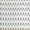 thumbnail image 1 of Ambesonne Vintage Fabric by the Yard Upholstery, Botany Inspired Motif Dots, 5 Yards, Charcoal Grey White, 1 of 4