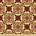 thumbnail image 1 of Ambesonne Vintage Fabric by the Yard Upholstery, Rhythmic Classic Ornaments, 2 Yards, Burgundy Multicolor, 1 of 5