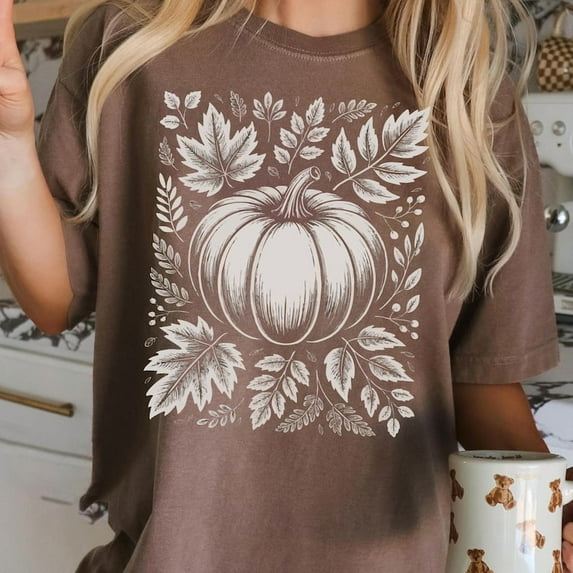 Vintage Fall Season Tshirt, Fall Oversized Shirt, Autumn Graphic Tee, Fall Aesthetic, Halloween Shirt