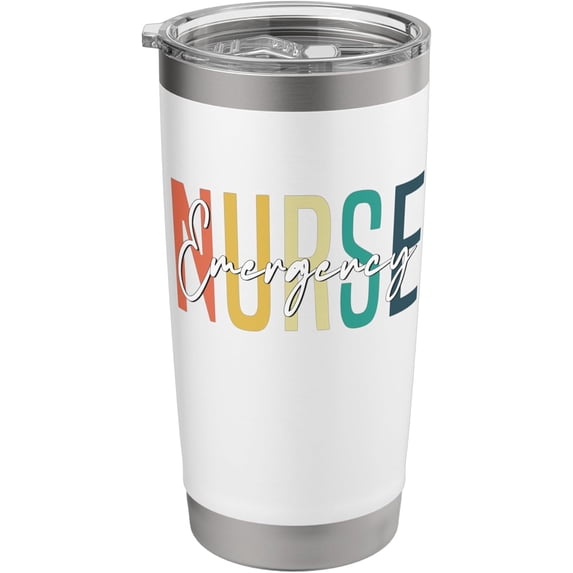 Vintage Family Nurse Practitioner NP Nursing Day Nurse Week Stainless Steel Insulated Tumbler