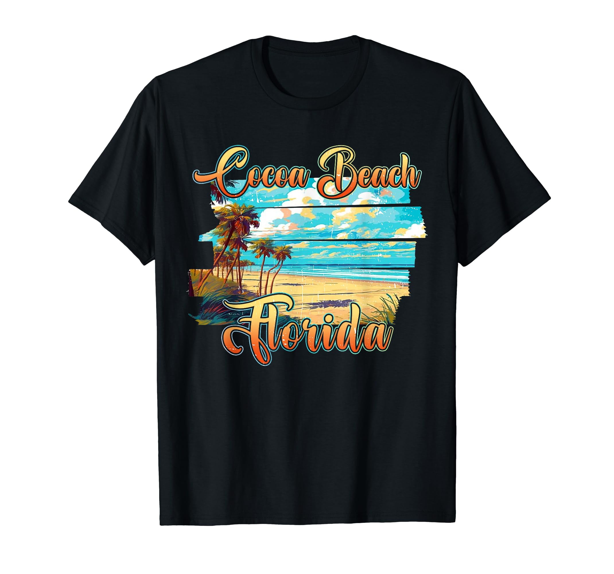 Vintage Family Vacation Florida Cocoa Beach Summer Trip TShirt