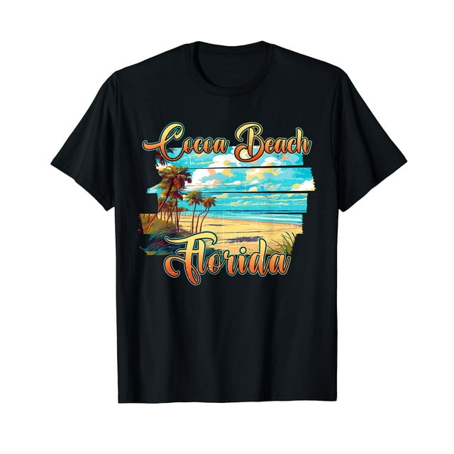Vintage Family Vacation Florida Cocoa Beach Summer Trip TShirt