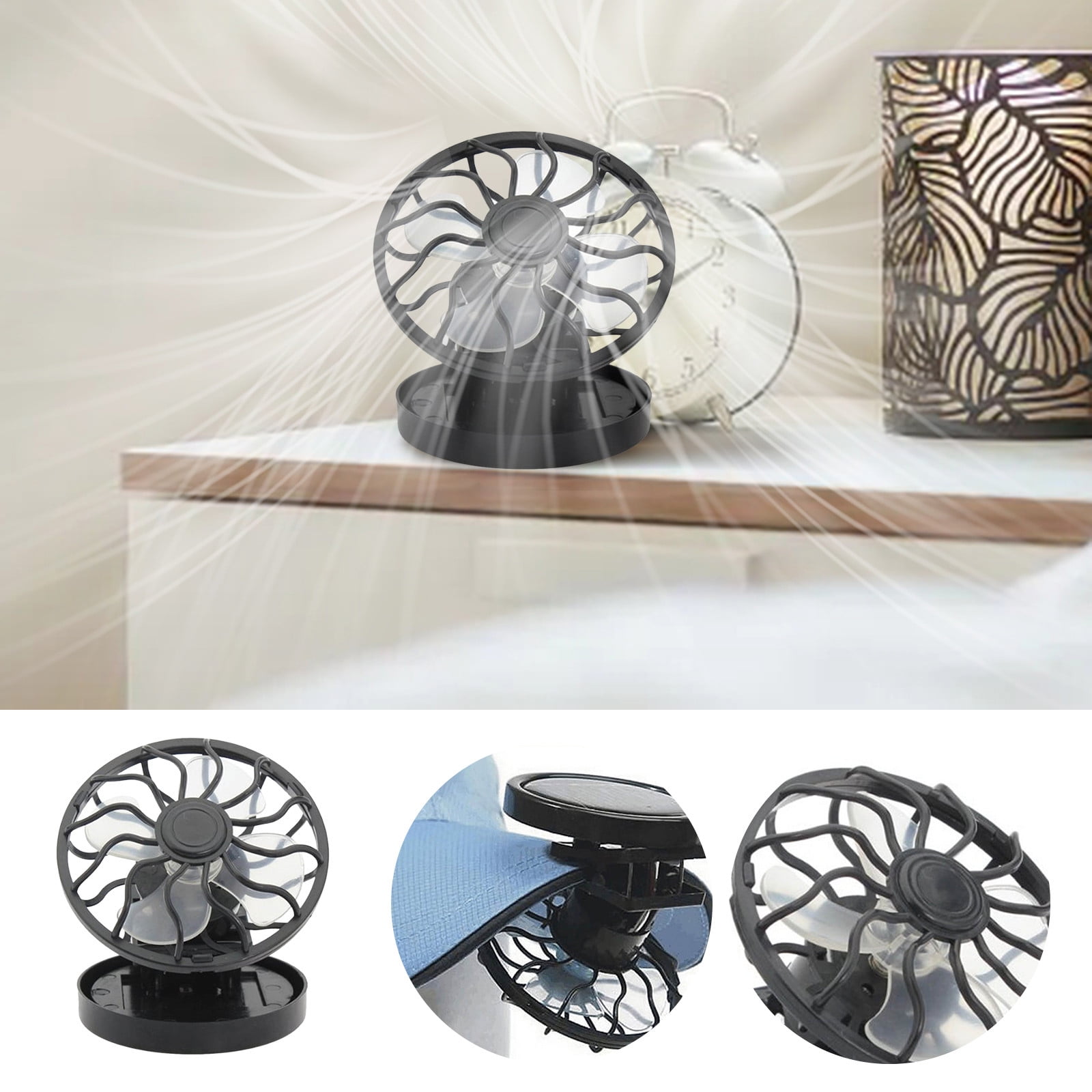 Vintage Fans Metal Oscillating Oscillator Fan Desktop Reversible Window