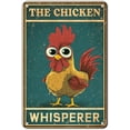 thumbnail image 1 of Vintage Farm Fresh Eggs Chicken Coop Metal Sign Funny Fresh Eggs Sale Here Farm Tin Poster Outdoor Farmers Market Wall Decor 12x8 Inch, 1 of 5