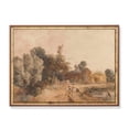 thumbnail image 1 of Vintage Autumn Landscape Poster Rustic Country Scenery Fine Art Home Decor, 8x12 UNFRAMED, 1 of 3