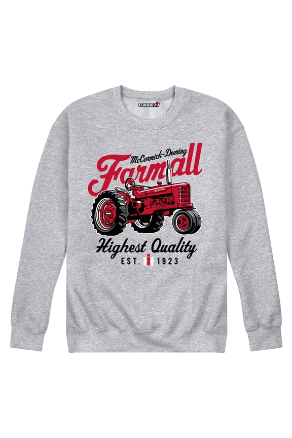 Vintage Farmall - Men's Crew Neck Fleece Pullover
