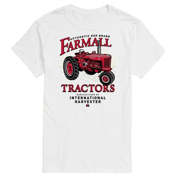 Vintage Farmall Red Brand Tractors - Men's Short Sleeve Graphic T-Shirt