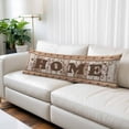 thumbnail image 1 of Vintage Farmhouse Body Pillow Covers 20"x54", Retro Home Text Country Star Wooden Soft Brushed Microfiber Breathable Throw Pillow Covers, Pillowcase with Zipper for Couch Sofa Bedroom Living Room, 1 of 9