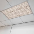 thumbnail image 1 of Vintage Farmhouse Fluorescent Light Covers, Country Retro Beige Wooden Grain Magnetic Light Covers for Ceiling Lights, Fluorescent Ceiling Shade Filters for Classroom Bedroom Office 4x2Ft x 1PCS, 1 of 8