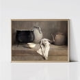 thumbnail image 1 of Vintage Farmhouse Kitchen Painting, Rustic Pottery Still Life, Gray Country Kitchen Print, UNFRAMED PAPER POSTER, Home Decor, Vintage Gift, Living Room Dercor, 1 of 3