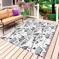 thumbnail image 1 of Vintage Farmhouse Outdoor Rug 5x8 Ft, Non Slip Washable Area Rug, Country Farm Houses Cows Sheep Animal Patio Rugs Carpet Runner, Large Floor Mat for Indoor/Outdoor Deck Porch Camping, 1 of 8