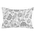 thumbnail image 1 of Vintage Farmhouse Paisley Plant Leaf King Size Pillow Cover, Pillowcase Protectors with Zipper, Breathable Decorative Throw Pillow Case Cover, Pillow Shams for Couch Sofa 20x36Inch, 1 of 7