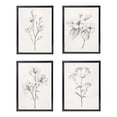 thumbnail image 1 of Vintage Farmhouse Style Waterproof Black-Framed Botanical Line Art Canvas Mural - Suitable for bedrooms, living rooms, studies, minimalist and country-style home wall decorations. 8x10 inches, 1 of 8