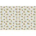 thumbnail image 1 of Vintage Farmhouse Sunflower Placemats 12x18 Inches Set Of 4 Washable Placemats for Outdoor Tables Desk Halloween Gifts Simple Fashion Kitchen Table Mats, 1 of 5