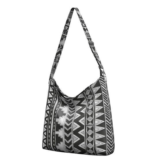 Vintage Fashion Rustic Crossbody Shoulder Bag - Boho Chic Sling Tote, Spacious Multi-Pocket Handbag