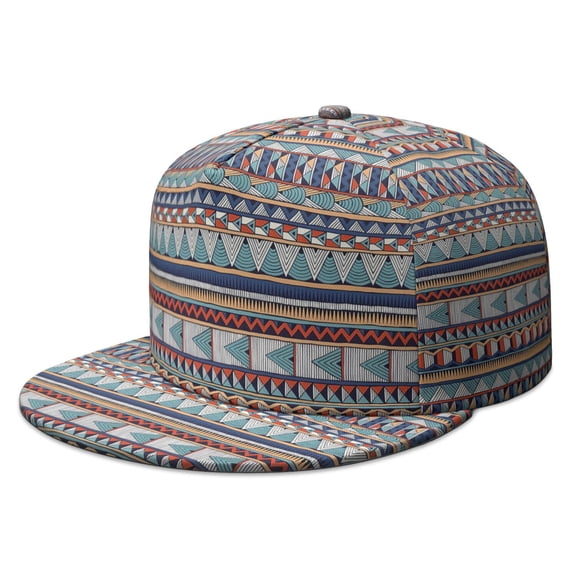 Vintage Fashion Snapback Cap - Unisex Flat Brim Hat for Streetwear Enthusiasts