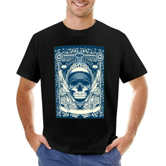 Vintage Feather Fox Vintage T-shirt Mens Cotton Classic Crewneck Short Sleeve Tees Unisex Black 2XL
