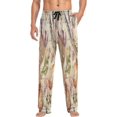 thumbnail image 1 of Vintage Feather Seashell Flower Men's Pajama Pants Lightweight Sleepwear Bottom Lounge Pants, 1 of 6