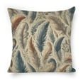 thumbnail image 1 of Vintage Feathered Tree Branch Linen Throw Pillow Covers Decorative Pillow Cases 18x18 inch Cushion Case Couch Pillows Cover for Sofa Bedroom Living Room Car, 1 of 8