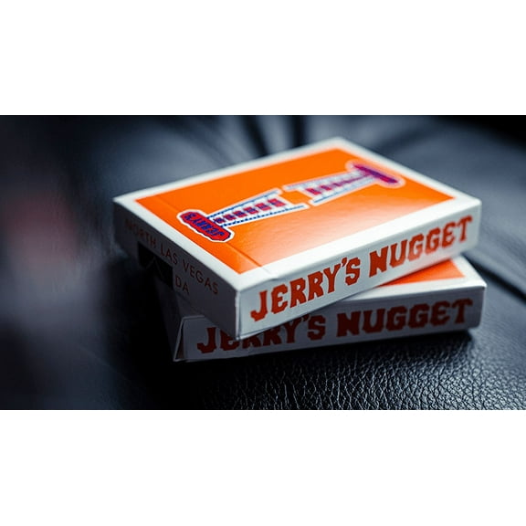 Vintage Feel Jerry's Nuggets Orange Playing Cards
