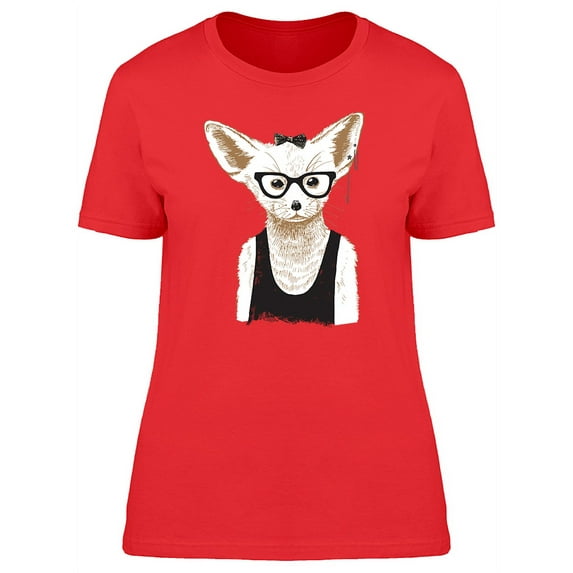 Vintage Fennec T-Shirt Women -Image by Shutterstock, Female Small