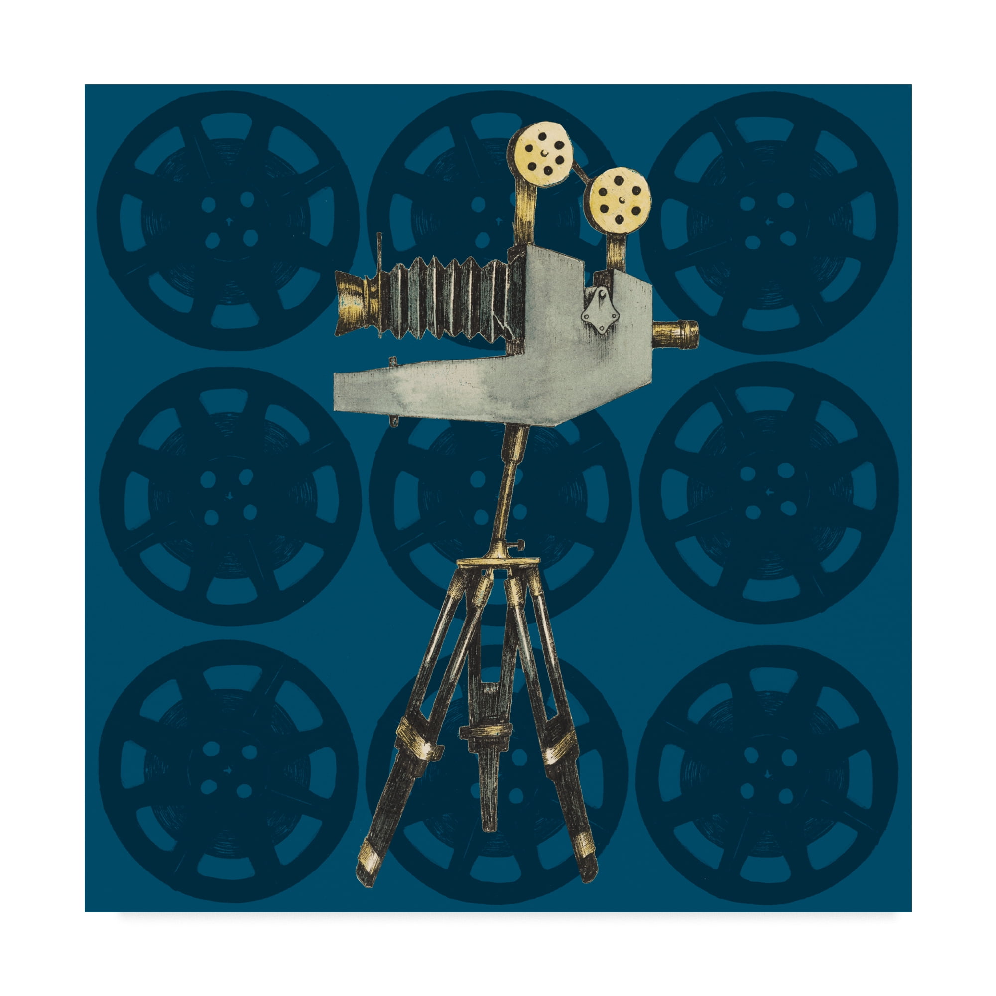 Vintage Film III' Canvas Art by Grace Popp