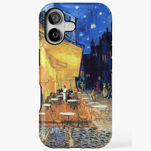 Vintage Fine Art Cafe Art Phone Cover for iPhone 11 12 13 14 15 16 17 Pro Max