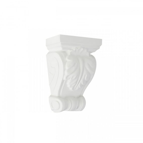 Vintage Fireplace Wall Primed White Urethane Corbel Renovator's Supply