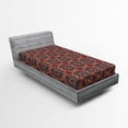 thumbnail image 1 of Ambesonne Ottoman Fitted Sheet, Orient Glass, Twin XL Size, Multicolor, 1 of 2