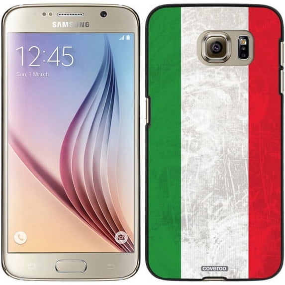 Vintage Flag of Italy Design on Samsung Galaxy S6 Snap-On Case