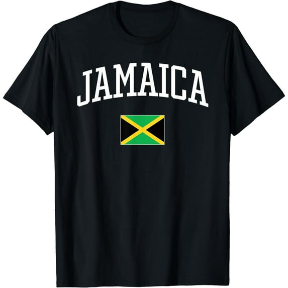 Vintage Flag of Jamaica Love Your Country T-Shirt