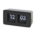 thumbnail image 1 of Vintage Flip Clock Digital Display under $5! Ke1Clo Auto Wall Clock Modern Desk Decor for Home Office Quiet Operation, 1 of 7