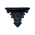 thumbnail image 1 of Vintage Floating Wall Shelf Gothic Ornate Relief Wall Mount Display Rack Space Saving Carved Scroll Corbel Shelf for Candles Photos Decor Bedroom Bathroom Entryway, 1 of 5