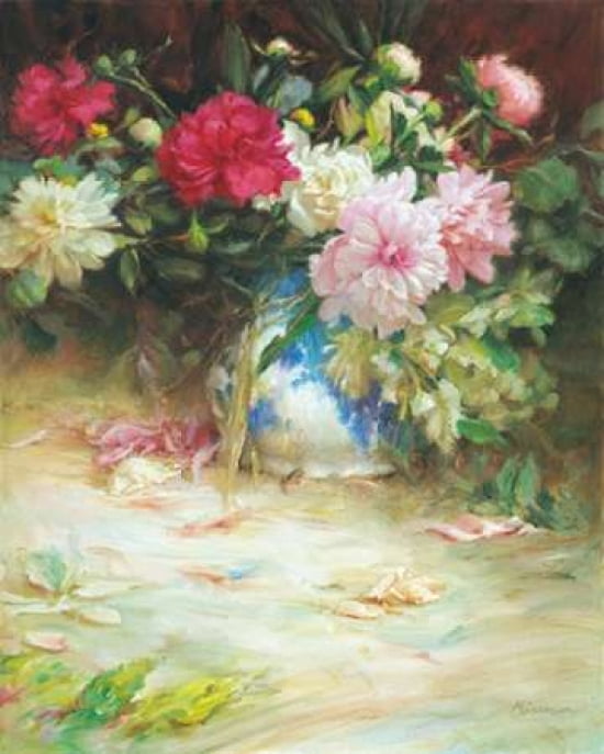 Vintage Floral Canvas Art - Mark Missman (24 x 30)