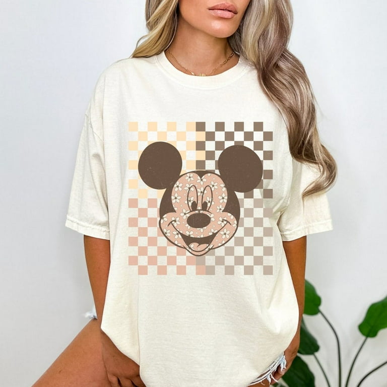 Checkerboard mickey mouse shirt cheap