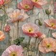 thumbnail image 1 of Vintage Floral Contact Paper Peel and Stick Wallpaper Soft Pastel Art Print Gentle Light Shabby Edges 17.7in x 9.8ft Self Adhesive Removable Wall Paper for Nursery Bedroom Cabinets Drawers, 1 of 8